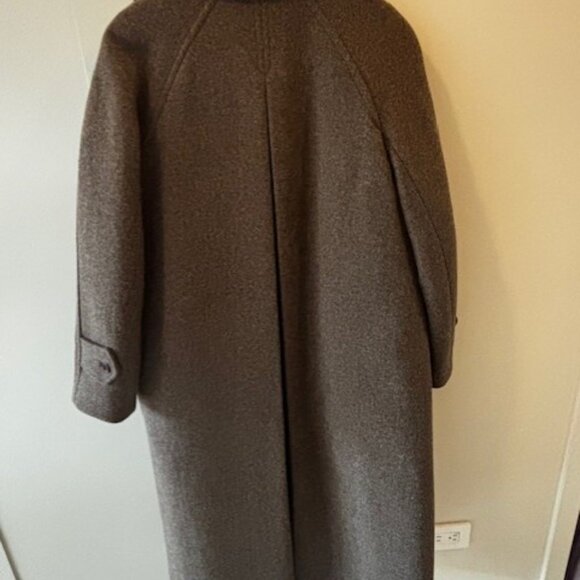 Nothing Written Chocolate Wool Coat - Picture 5 of 8